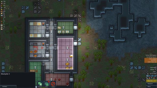 h0bb3 plays Rimworld (alpha 10) Ep: 02 - Making the Food смотреть онлайн