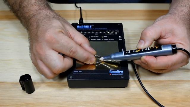How to use the AuRACLE Electronic Gold Tester смотреть онлайн