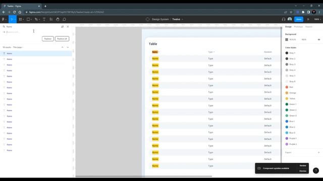 FIGMA ??? TUTORIAL - Find and Replace смотреть онлайн