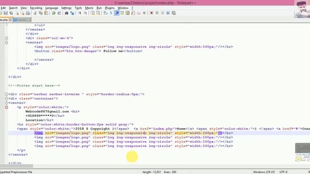 Make footer for online chat Box Using Bootstrap #Webcode in #Hindi Part6 смотреть онлайн
