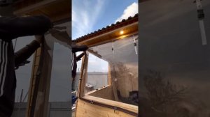 Установка мягких окон самостоятельно.