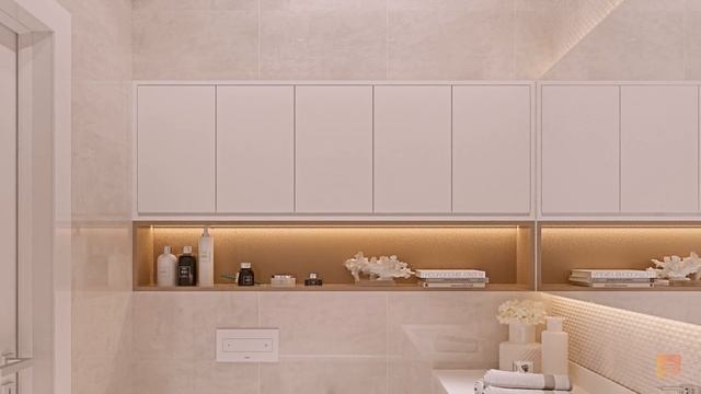 Дизайн однокомнатной квартиры 70 кв.м. в современном стиле, ЖК «Riverside»