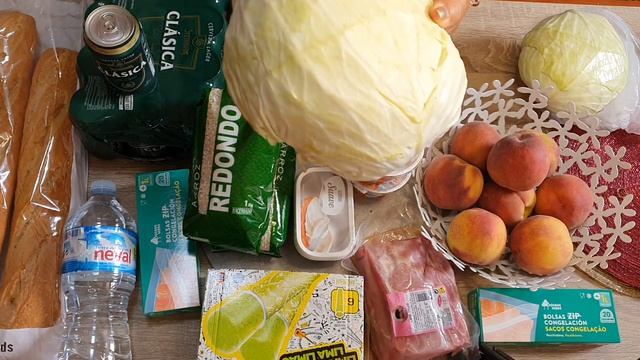 Что можно купить на 25 евро /Цены на продукты в Испании/Супермаркет Mercadona Hiperber смотреть онлайн
