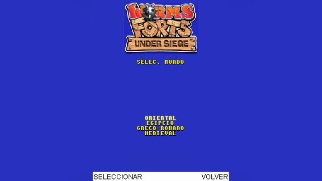 ¡POR FIN! acabo el WORMS FORTS under siege o algo así... смотреть онлайн