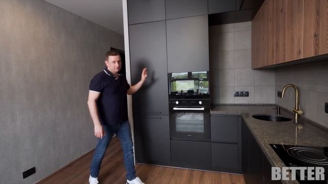 Суперматовая угловая кухня из Alvic ZENIT | Super Matt corner kitchen made from Alvic ZENIT смотреть онлайн