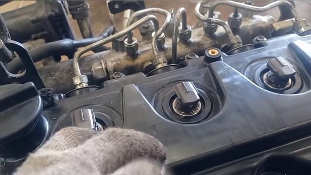 Ремонт двигателя Yd25  ниссан нп300.