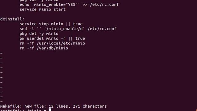 FreeBSD Minio смотреть онлайн