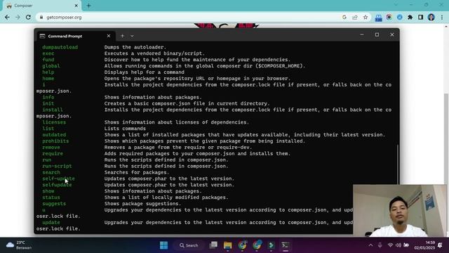 Cara Update Composer Ke Versi Terbaru Menggunakan Command Line смотреть онлайн