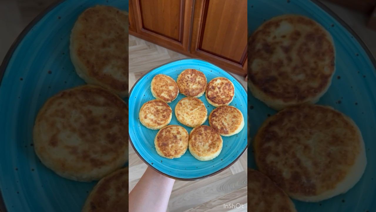С пылу с жару! Идеальные!  #готовлюслюбовью #рецепты #cooking #сырники #сырникиназавтрак
