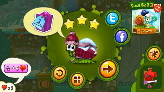 SNAIL BOB 2: Прохождение (Зимняя История) # 4 "Финал" смотреть онлайн