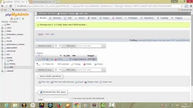Tutorial PHP MySQL : Input date with datepicker.js by Angga Freelancer смотреть онлайн