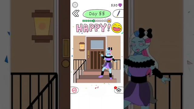 Draw Happy Monster : Fun Game Level 51 to 60 Android-iOS Walkthrough смотреть онлайн