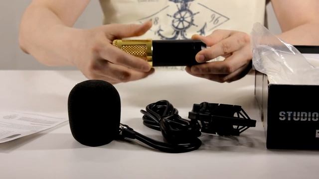 Конденсаторный микрофон Zeepin BM-800. смотреть онлайн