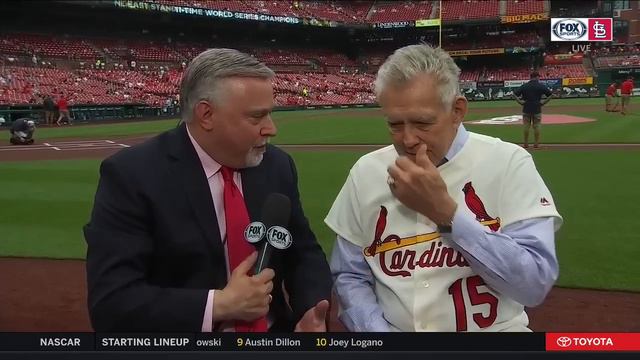 Tim McCarver on the challenge of catching Bob Gibson смотреть онлайн