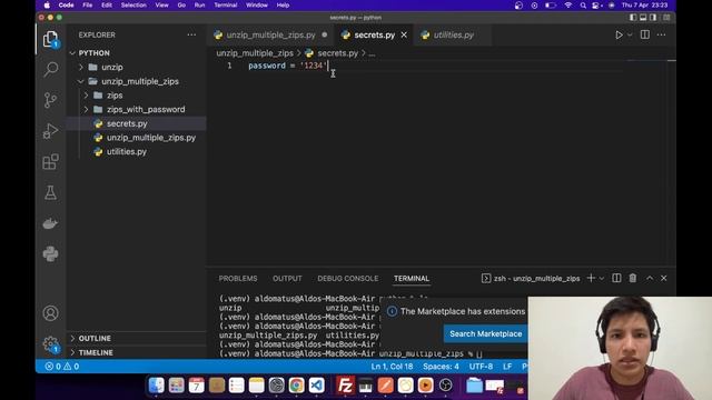 Tutorial Python: Descomprimir Archivos Zip [Contraseña] смотреть онлайн