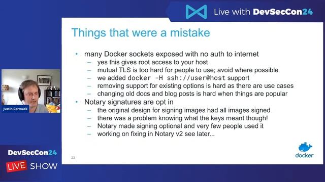 Container Security: A Five Year Perspective - Justin Cormack смотреть онлайн