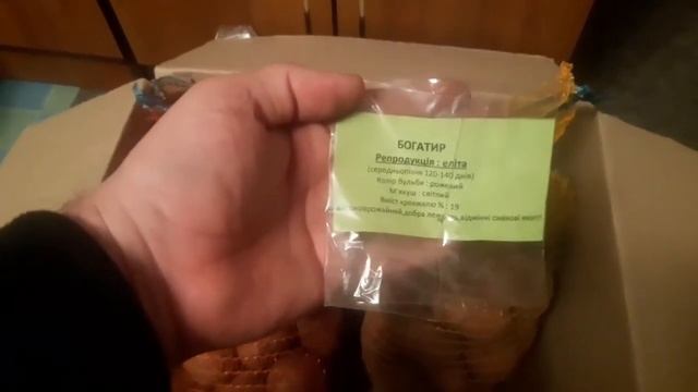 РАСПАКОВКА ПОСЫЛКИ. КАРТОФЕЛЬ. Сорт Богатырь. Сорт Санибель. 2021 смотреть онлайн