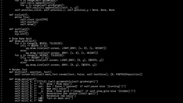 Relax Coding - Conway's Game of Life - Python - No Talking - Lofi Beats смотреть онлайн