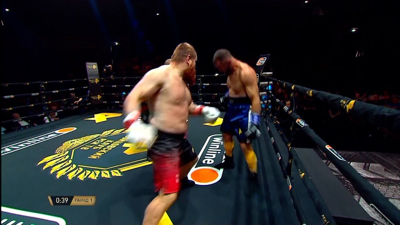 НОКАУТ В ПЕРВОМ РАУНДЕ / Вячеслав Дацик Vs Оли Томпсон: ПОЛНЫЙ БОЙ