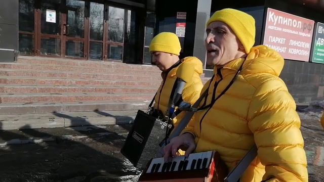 Харинама, живые кадры, песня и снова живые кадры!!! смотреть онлайн