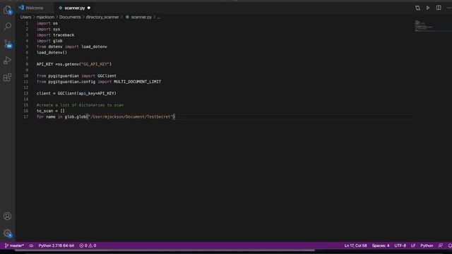 Detect secrets like API keys in using simple Python script смотреть онлайн