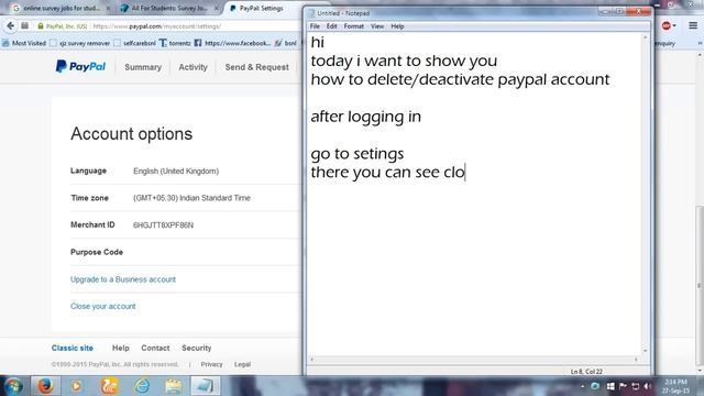 how to delete/deactivate paypal account смотреть онлайн
