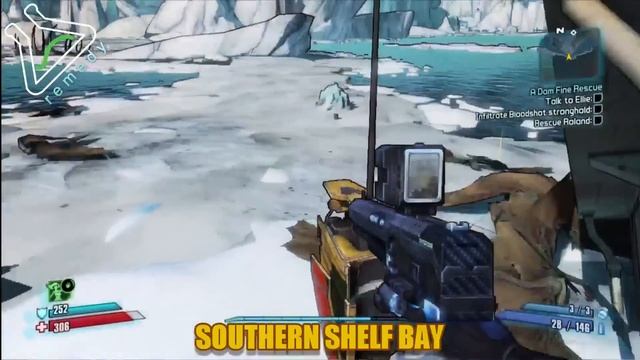 Southern Shelf Bay Cult of the Vault Locations - Borderlands 2 смотреть онлайн