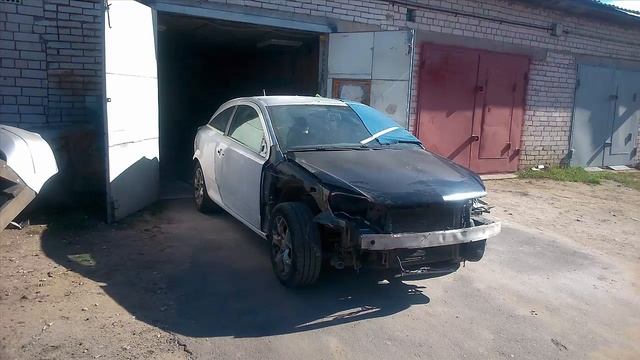 Оpel Astra H GTC ремонт и окрас смотреть онлайн