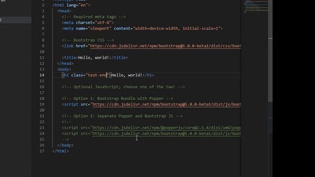 How to use bootstrap 5.0 Crash Course смотреть онлайн