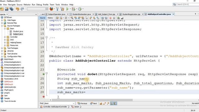 lec 18 creating subject table controller смотреть онлайн