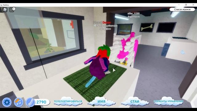 грифон крушит все у ветеринара | roblox feather family griffin | Multikplayer смотреть онлайн