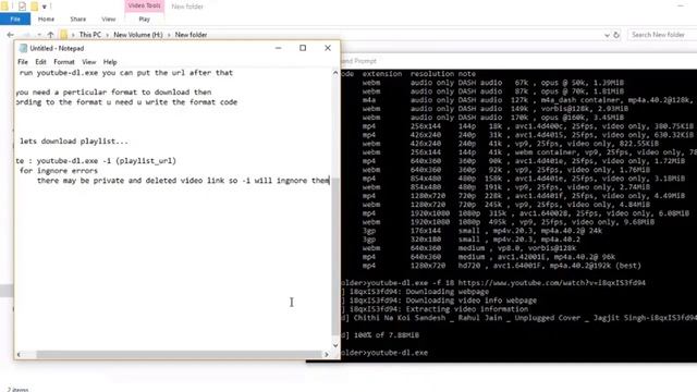 How to use youtube-dl to download videos and playlist смотреть онлайн