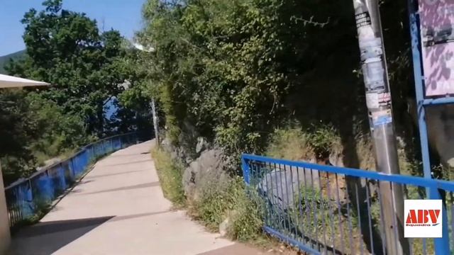 Черногория 2021. Как мы шли в Будву первый раз. смотреть онлайн