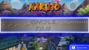 Naruto - The Raising Fighting Spirit (Guitar Tab 譜 Tutorial)