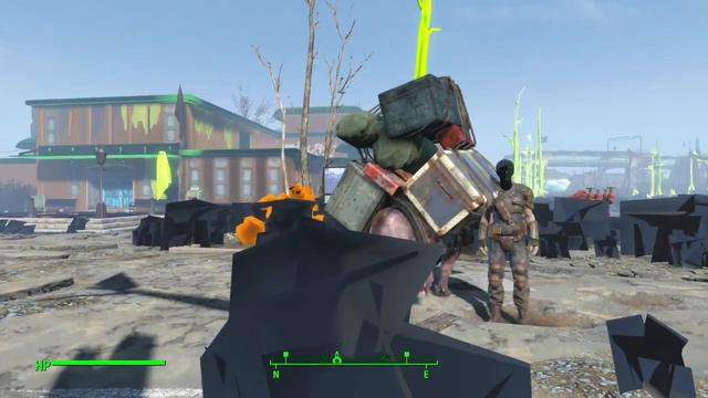Fallout 4 Graphics Glitch смотреть онлайн