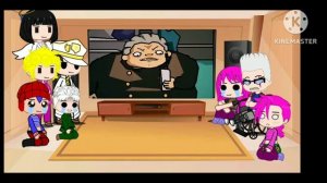 Golden wind Реагирует на Багровый кринж/Gacha club/Animation