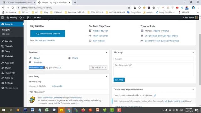 Hướng dẫn hạ cấp, nâng cấp mọi phiên bản wordpress 1 nốt nhạc смотреть онлайн