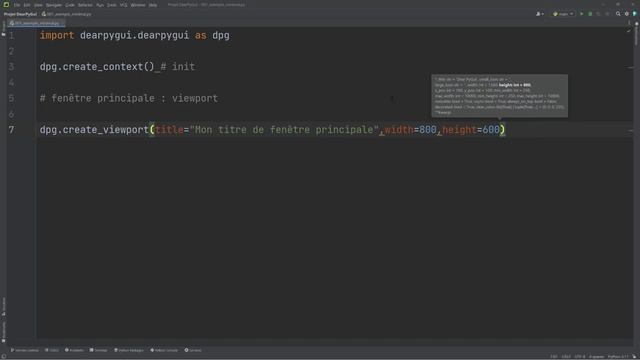 DearPyGui 001 - Prise en main смотреть онлайн