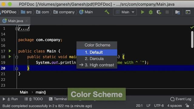 IntelliJ IDEA Tips & Tricks #18: Change IDE Color Scheme with ^ ` Combination смотреть онлайн