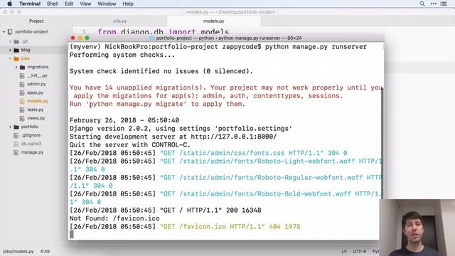 Django 2.2 & Python | Site 2 | Personal Portfolio | 6 Models смотреть онлайн