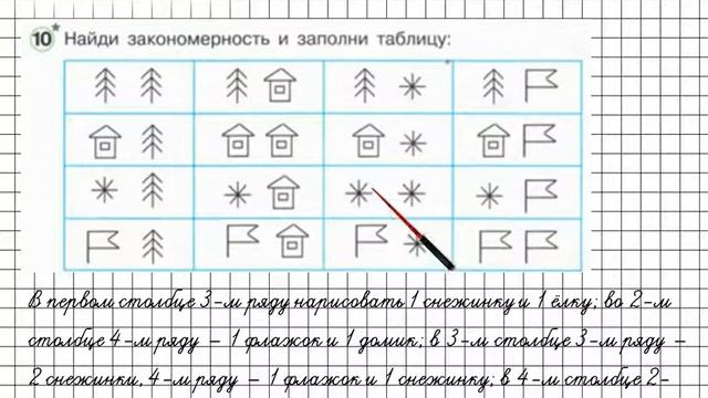 Урок 30 Задание 10 – ГДЗ по математике 1 класс (Петерсон Л.Г.) Часть 3 смотреть онлайн