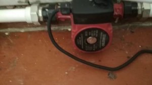 Установка газового котла,насоса, группы безопасности