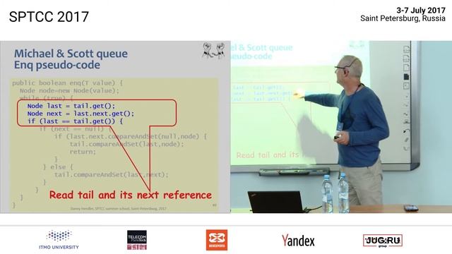 Danny Hendler — Lock-free concurrent data structures (Part 2) смотреть онлайн