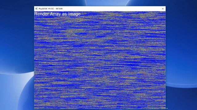 PlayBASIC: Code Snippet - Render Array As Image (2018-12-08) смотреть онлайн