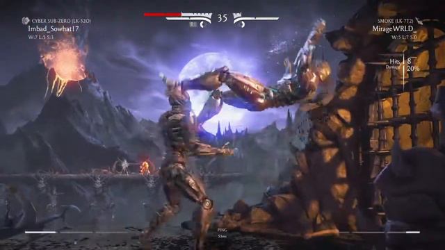 ALWAYS BET ON BLACK!!! - Mortal Kombat X: "Smoke" gameplay смотреть онлайн