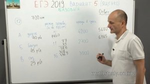 Решаем ЕГЭ 2019 Ященко Математика базовый Вариант 5