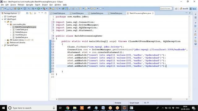Java Database Connectivity [JDBC] [Complete] By Madhu Vundavalli смотреть онлайн