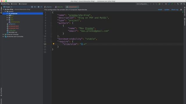 2. HTTP Router - Slim Framework. Пишем Блог на PHP. смотреть онлайн