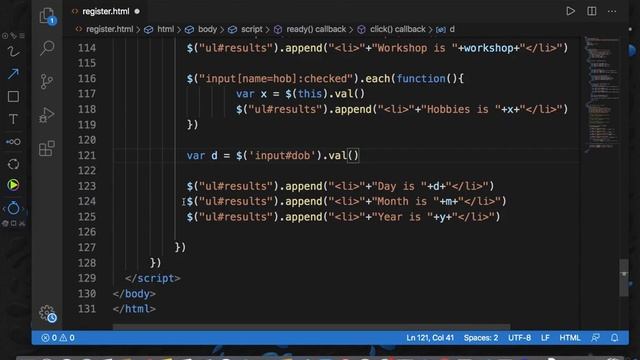 Lecture 42-jQuery Date Time Picker смотреть онлайн