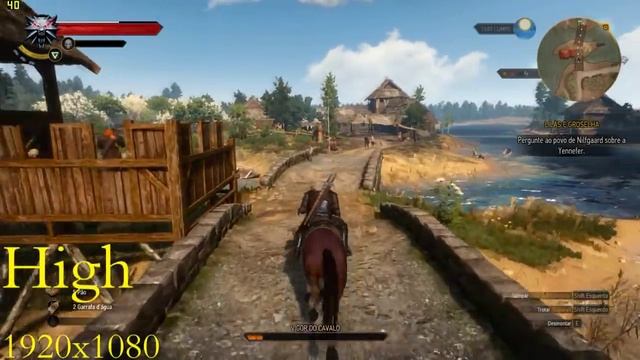 The Witcher 3 - HD 7950/R9 280 - Test In All Settings ( Old Patch ) (Update Antigo) 2015 HD 60fps смотреть онлайн